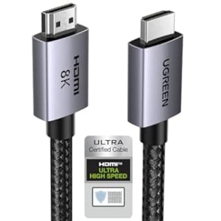 UGREEN HDMI 2.1 Kabel 8K (2 meter) voor €10,10 bij Amazon