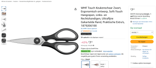 WMF Touch Keukenschaar voor €7,41