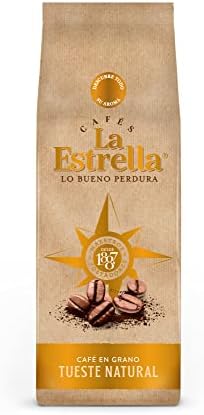 2 bolsas La Estrella Café en Grano Natural 500g por 10.79€