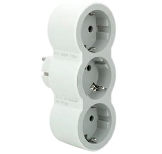 3 Legrand 694518 Adaptador 3 Tomas por 9,50€