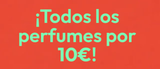 Todos los perfumes en DIVAIN a 10€ solo hoy