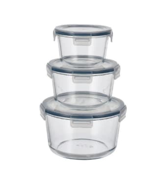 Lot de 3 boîtes de conservation à 7,99€