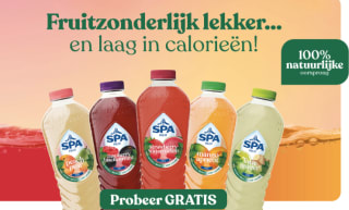 Gratis fles SPA® Fruit (cashback)
