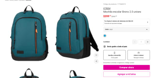Mochila Samsonite Xtrem Bronx 2.0 16" por $399 | Oferta Liverpool