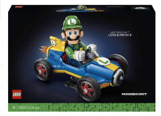 LEGO Super Mario 72050 Mario Kart™: Luigi en Mach 8 voor €144,98 bij Proshop