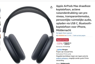 Apple AirPods Max USB-C voor €385,99 bij Amazon