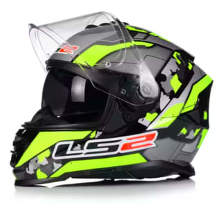 Casco Integral LS2 FF800 Storm II Cyborg Amarillo Gris por 62.01€