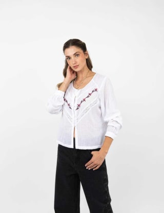 Blusa Manga Larga Mujer Alma por solo $5.000 en ABC Chile
