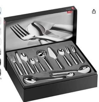 ZWILLING Senses bestekset – 68-delig voor €149,73