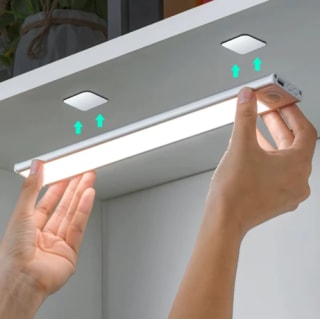 Luz LED con Sensor de movimiento, luz nocturna inalámbrica USB por $1.736