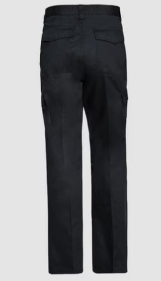 Pantalón Cargo Gababardina Cintura Elasticada negro M. Jayson $6.890 Mundo Lider, Cl
