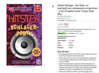 Jumbo - Hitster - Schlager Party - voor €12,99 bij Amazon