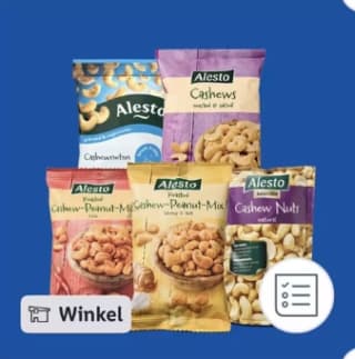 30% korting op diverse noten mixen bij de Lidl