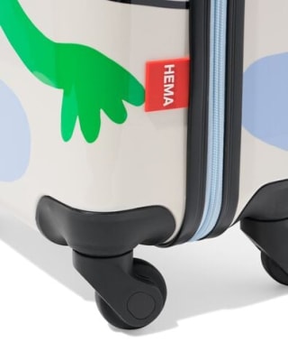 koffer 34x55x21cm 33L monster voor €39,99 bij de Hema