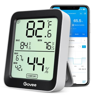 Govee Room Thermometer Hygrometer – Bluetooth Digital Indoor Humidity Meter, Sold by
