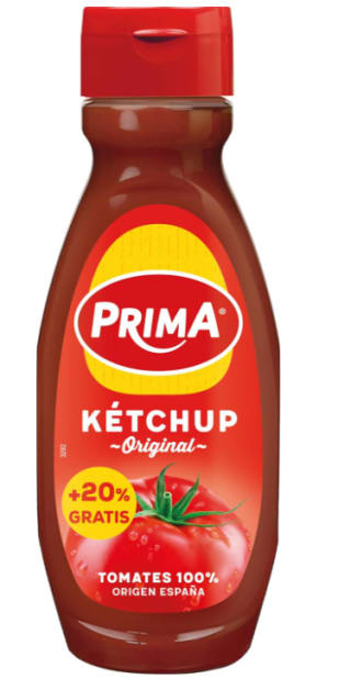 Prima Ketchup Original 445 g + 20% por 1.23€