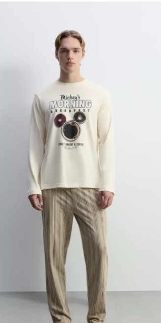 Pijama para Hombre Mickey Mouse por 4.99€