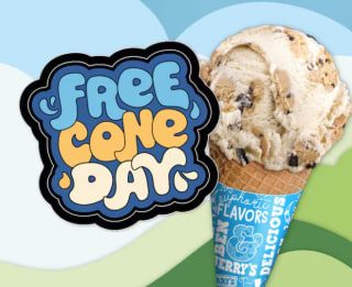 Gratis Ben & Jerry's ijsje