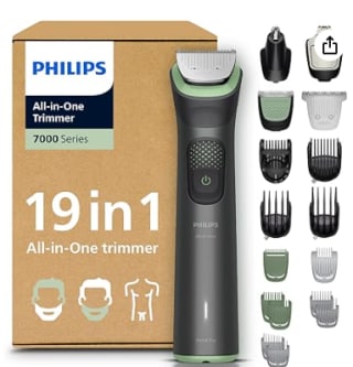 Tondeuse tout-en-un Philips Multigroom série 7000 MG7962/30 à 49,99€