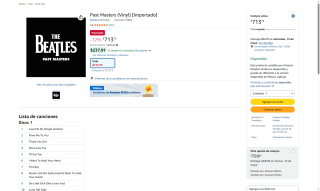 Vinilo The Beatles 180g por $714 | Oferta Amazon
