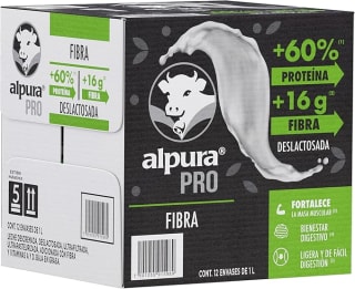 Alpura Pro Leche 12x1L por $296 | Oferta Amazon