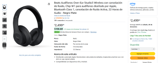 Audífonos Beats Studio3 Rojo por $2,272 | Amazon