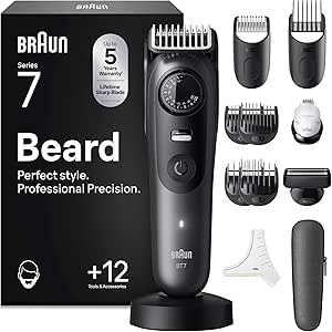 Braun Recortadora de Barba Series 7 BT7545 + 12 accesorios por 74.99€