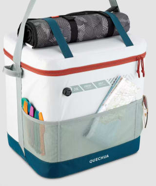 Nevera portátil de camping flexible 35 Litros Quechua Fresh por 29.99€