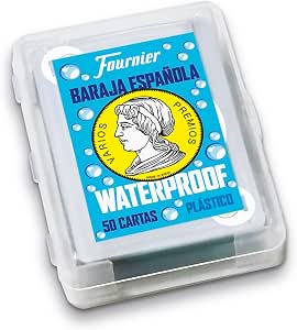 Fournier Baraja Española de Cartas Waterproof de Plástico por 5.99€