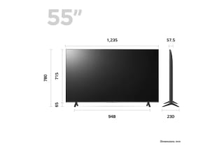 LG UR78 55-inch 4K Smart TV for £379.98