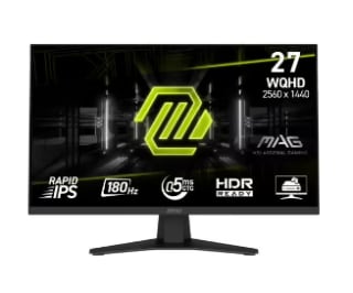 Ecran PC MSI MAG 274QF 27" 2560 x 1440 pixels Wide Quad HD à 139,99€