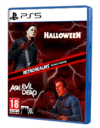 Halloween and Ash vs Evil Dead Retrorealms Double Feature PS5 por 19.99€.