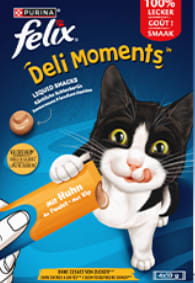 Gratis verpakking FELIX Deli Moments via cashback
