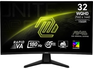 MSI MAG 32CQ6F 32" Quad HD 180Hz Curved VA Gaming monitor voor €147,93 bij Mediamarkt