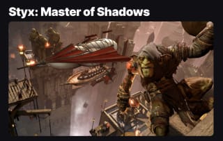 Styx: Master of Shadows gratis via Epic Games