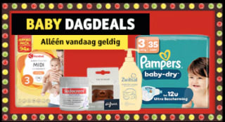 20% extra korting op één babyartikel bij Kruidvat