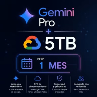 Google AI Pro Gratis en Google Play — 1 mes (cuentas seleccionadas)