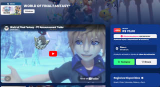 World of Final Fantasy por $99 | Nuuvem Brasil