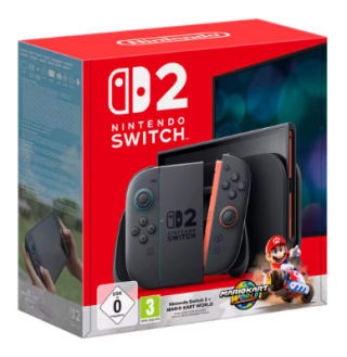Consola Nintendo Switch 2 con Mario Kart World digital versión española por 419.78€