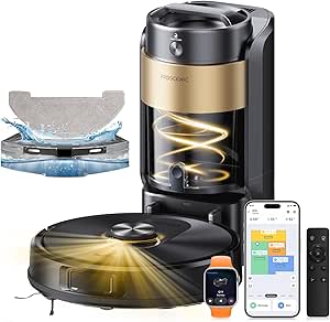 Proscenic Q20 Plus Robot Aspirador y Fregasuelos + base autovaciado por 209,99€