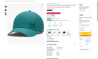 Gorra Under Armour por $300| Descuento Amazon