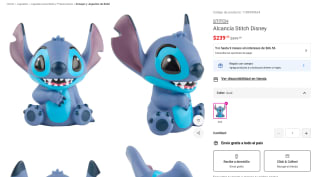 Alcancía Stitch Disney Azul por $240 | Oferta Liverpool