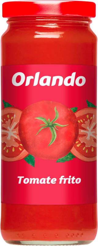 Orlando Tomate Frito Clásico Frasco 340g por 1,28€