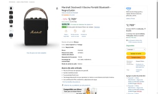 Bocina Marshall Stockwell II por $2,769 | Oferta Amazon