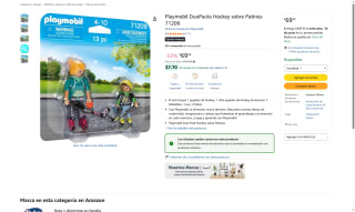 Set Playmobil Hockey por $69 | Oferta Amazon