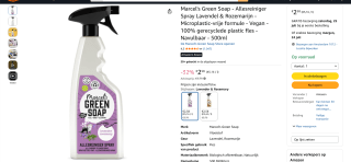 Marcel’s Green Soap allesreiniger voor €2,58