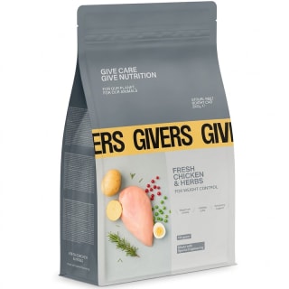 GIVERS Gato Adulto Esterilizado Pienso Natural con Pollo Fresco y Hierbas 3kg a 3.99€