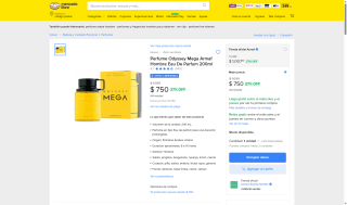 Perfume Odyssey Mega 200ml por $750 | Mercado Libre