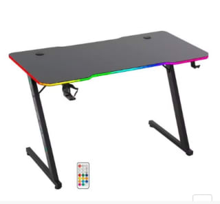 Bureau gaming AMSTRAD AMS-DESK120Z LED ASTRA à 89,98€