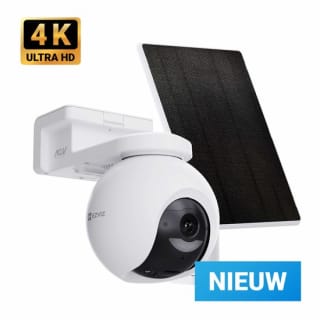 EZVIZ HB8 Pro 4K Kit Draadloze 4K Beveiligingscamera met 5W Zonnepaneel voor €99,99